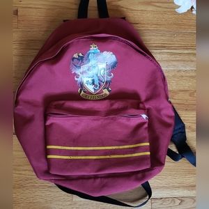 Harry Potter Burgundy/ Red Unisex Gryffindor Backpack Rucksack Bag